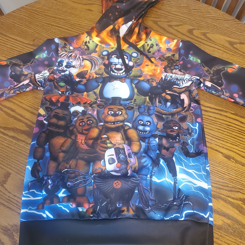 Colorful Graphic Hoodie